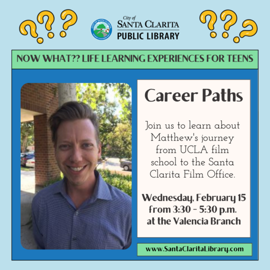 Now What?? Life Learning Experiences for teens