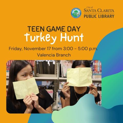 Teen Game Day: Turkey Hunt