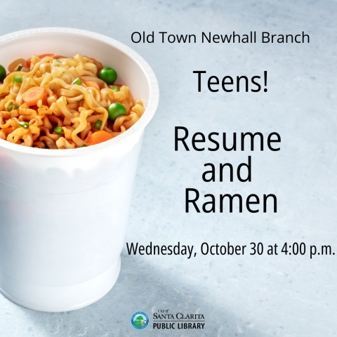 Resume and Ramen