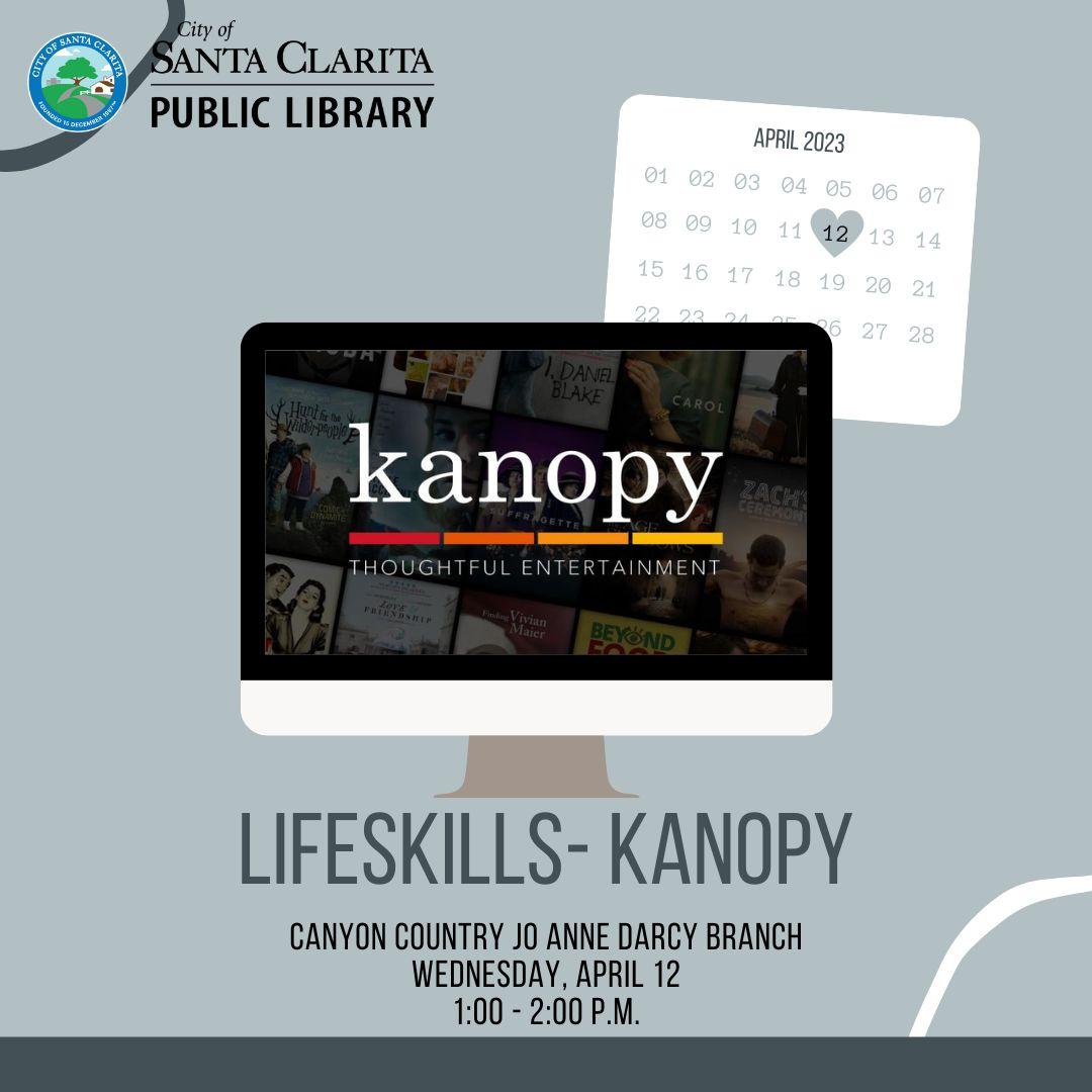 Cover of Lifeskills- Kanopy