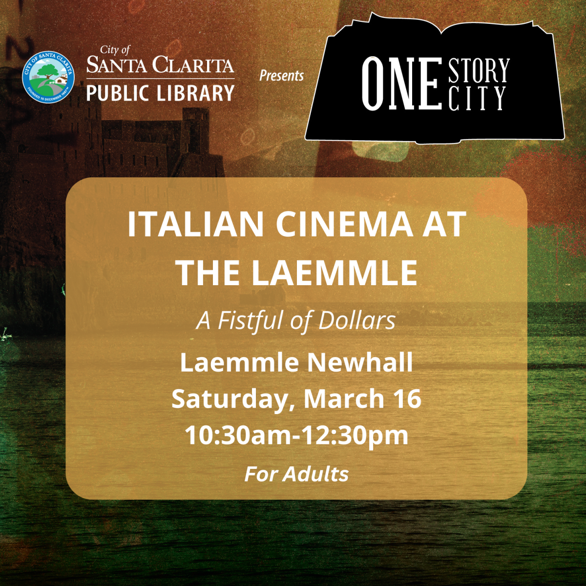 Italian Cinema at the Laemmle