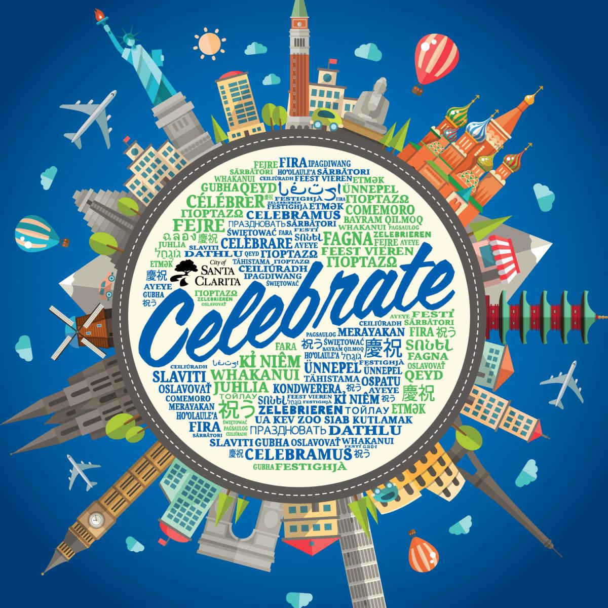 Santa Clarita Celebrate Logo